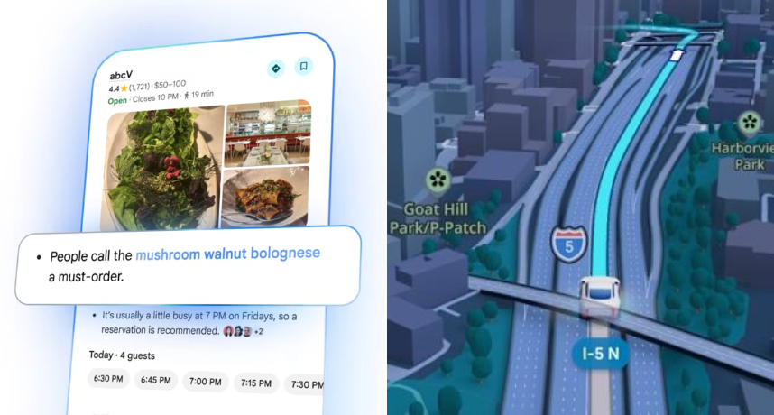 路痴救星降臨！ Google Maps 宣布升級推出 3D 沉浸導航，導入AI「Ask Maps」讓你找出隱藏版景點